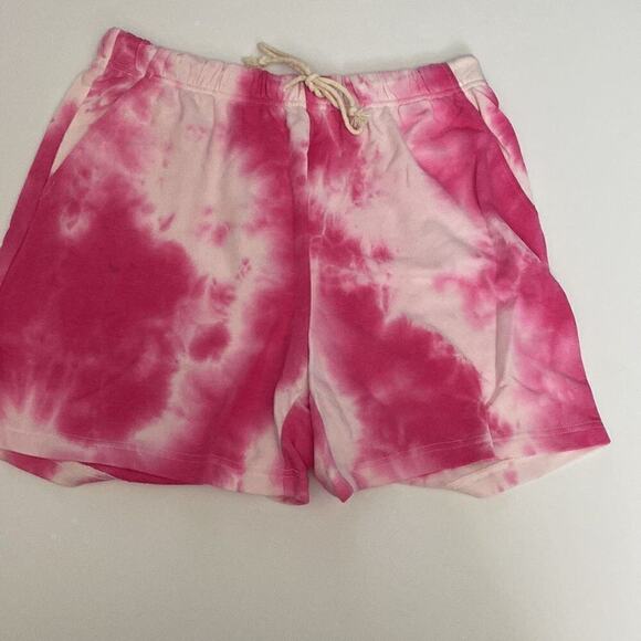 MELLODAY  Size XL Allover Tie Dye Women’s Print Shorts Size 1X Hot Pink - Picture 12 of 15